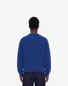 V-LOGO KNITWEAR ROYAL BLUE