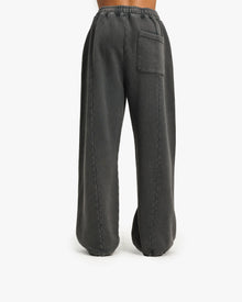 ACID WASHED JOGGER DARK GREY