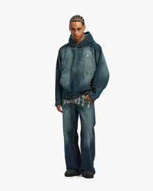 WILD SOUTH DENIM HOODIE LAKE
