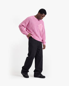 V-LOGO KNITWEAR WILD ROSE