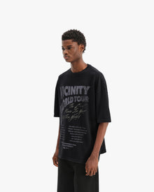 WORLD TOUR TEE VINTAGE BLACK