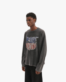 ROUTE VICINITY LONGSLEEVE VINTAGE BLACK