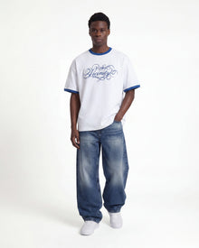 BLUE WASHED DENIM