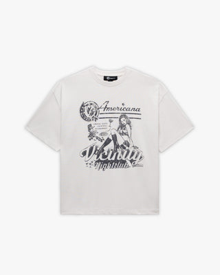NIGHTCLUB TEE BEIGE