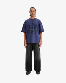 SIX SHOOTER DUEL TEE NAVY