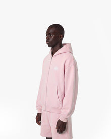 SOFTS ZIP-HOODIE PINK