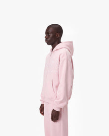 GRAFFITI ZIP-HOODIE PINK