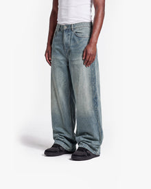 THE BAGGY DENIM PETROL WASHED