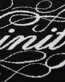 ORNAMENT BEANIE - BLACK