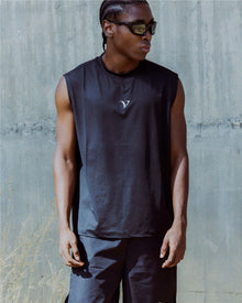 ACTIVEWEAR BOXY TANKTOP BLACK
