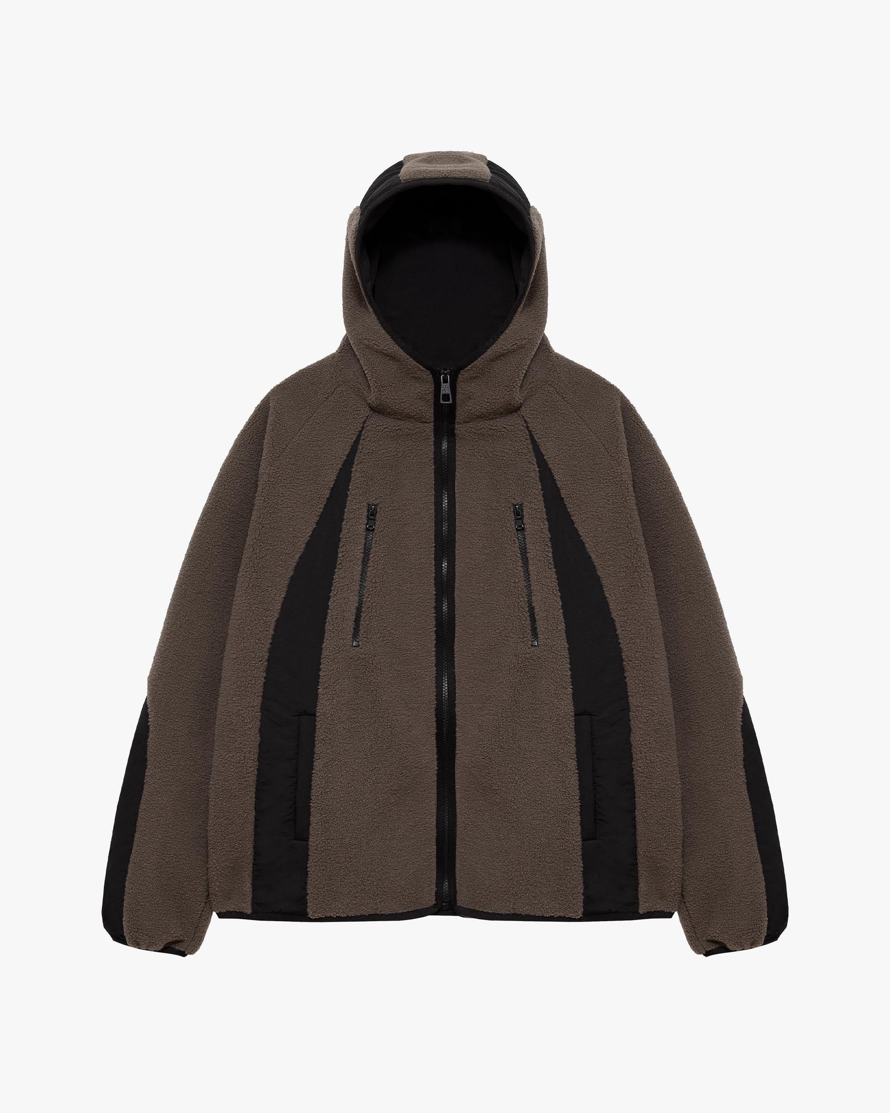 TRAIL FLEECE JACKET BROWN