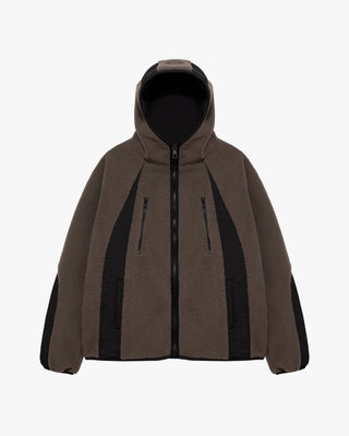 TRAIL FLEECE JACKET BROWN
