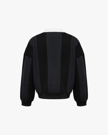 SPORTS TEAM JERSEY KNIT BLACK