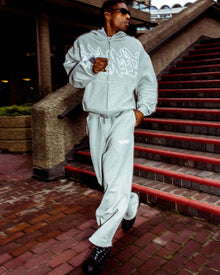 GRAFFITI JOGGER GREY MELANGE