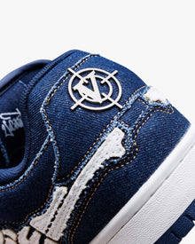 AKIMBO LOWS "SELVEDGE DENIM BLUE"