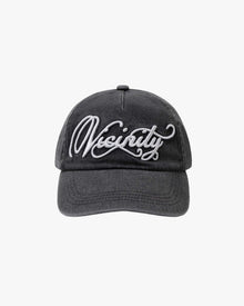 ORNAMENT DENIM CAP BLACK