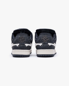 AKIMBO LOWS "SELVEDGE DENIM BLACK"