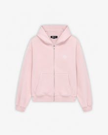 SOFTS ZIP-HOODIE PINK