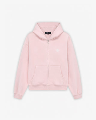 SOFTS ZIP-HOODIE PINK