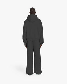 INSIDE OUT ZIP HOODIE ASH GREY