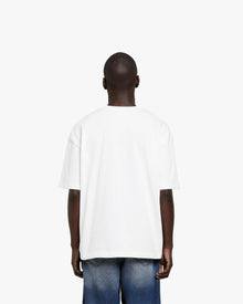 CONSTRUCTION LOGO TEE WHITE