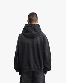 GALLERY HOODIE WASHED BLACK