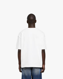 CHROME LOGO TEE WHITE