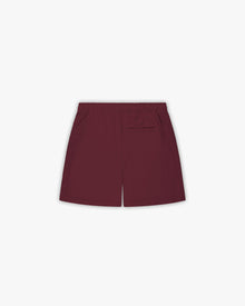 INSIDE OUT SHORTS WINE RED