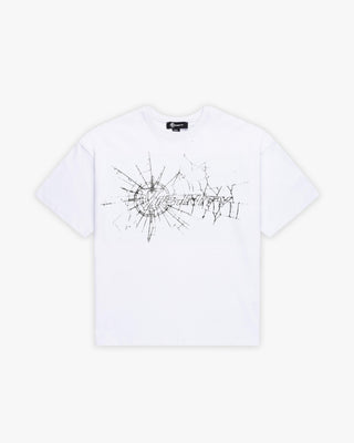 WEB LOGO TEE WHITE