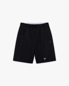 ACTIVEWEAR TRACK SHORTS BLACK