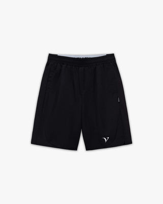 ACTIVEWEAR TRACK SHORTS BLACK