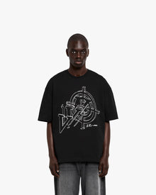 CONSTRUCTION LOGO TEE BLACK