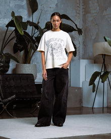 EMBLEM TEE CREAM