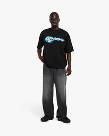 CHROME LOGO TEE BLACK