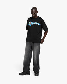 CHROME LOGO TEE BLACK