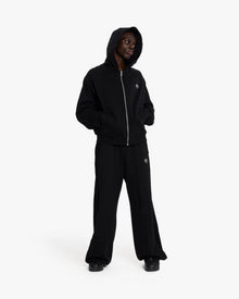 INSIDE OUT ZIP HOODIE BLACK (OLD SIZING)