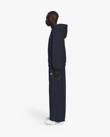 INSIDE OUT ZIP HOODIE NAVY