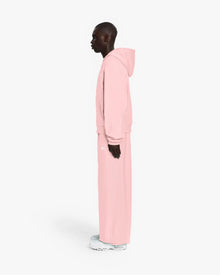 INSIDE OUT ZIP HOODIE PINK