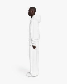 INSIDE OUT ZIP HOODIE WHITE