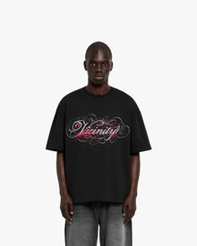 SPLATTER TEE BLACK