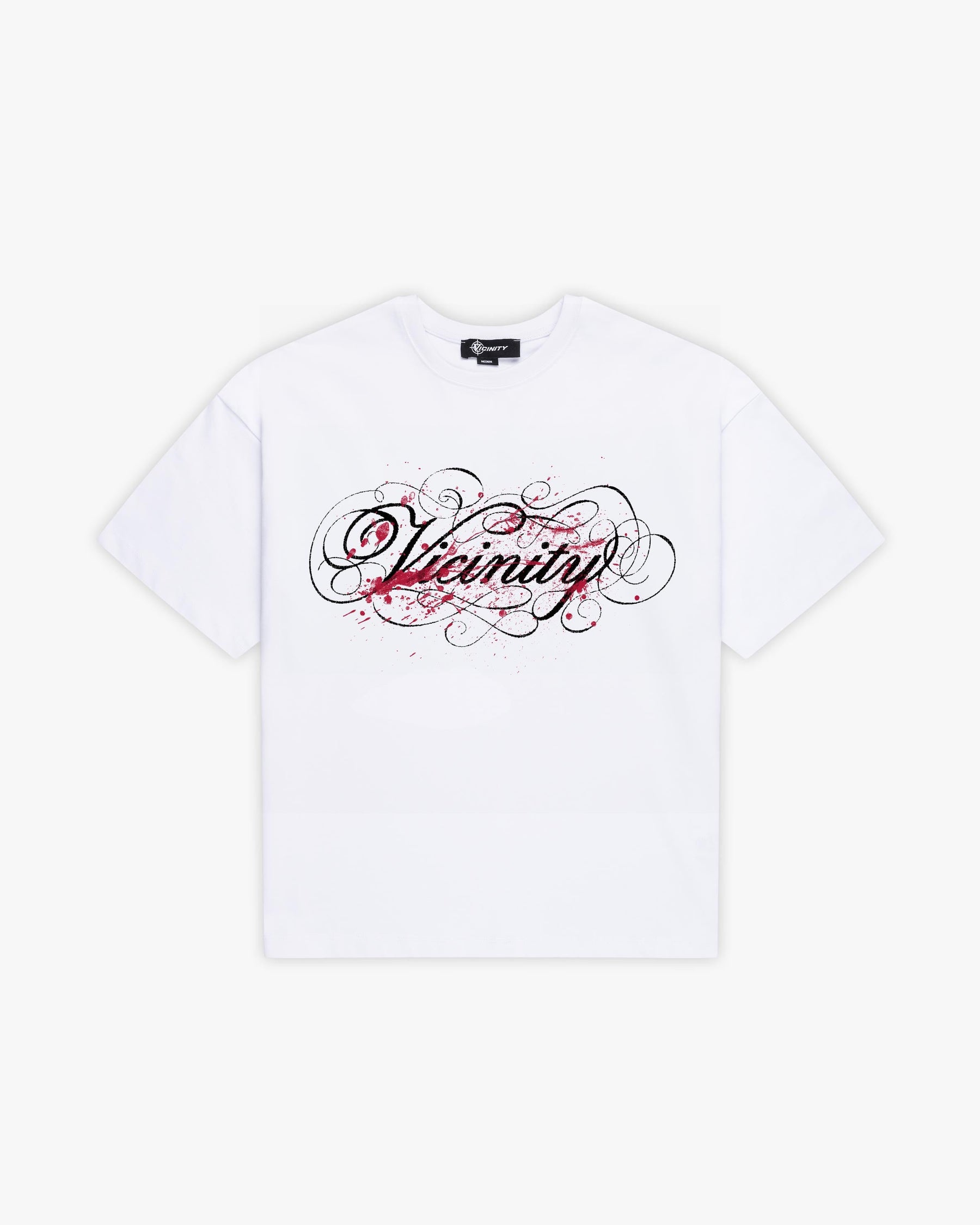 SPLATTER TEE WHITE