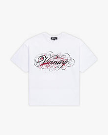 SPLATTER TEE WHITE
