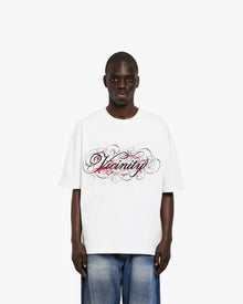 SPLATTER TEE WHITE