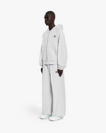 INSIDE OUT ZIP HOODIE LIGHT GREY (OLD SIZING)