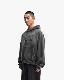 GALLERY HOODIE WASHED GREY