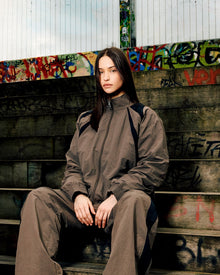 TRACK JACKET V3 MOCHA BLACK