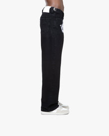 HAVOC DENIM BLACK / WHITE
