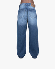OUTLINED MIRAGE DENIM DARK BLUE / WHITE