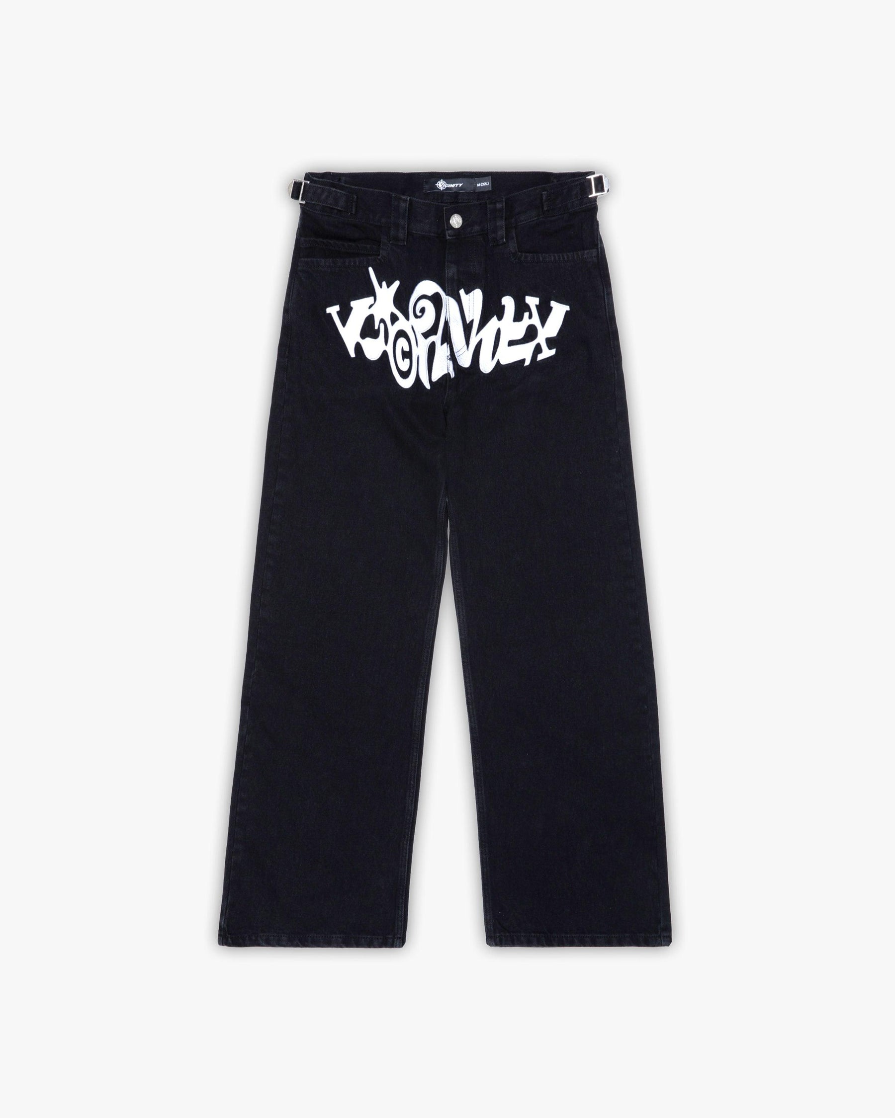 HAVOC DENIM BLACK / WHITE