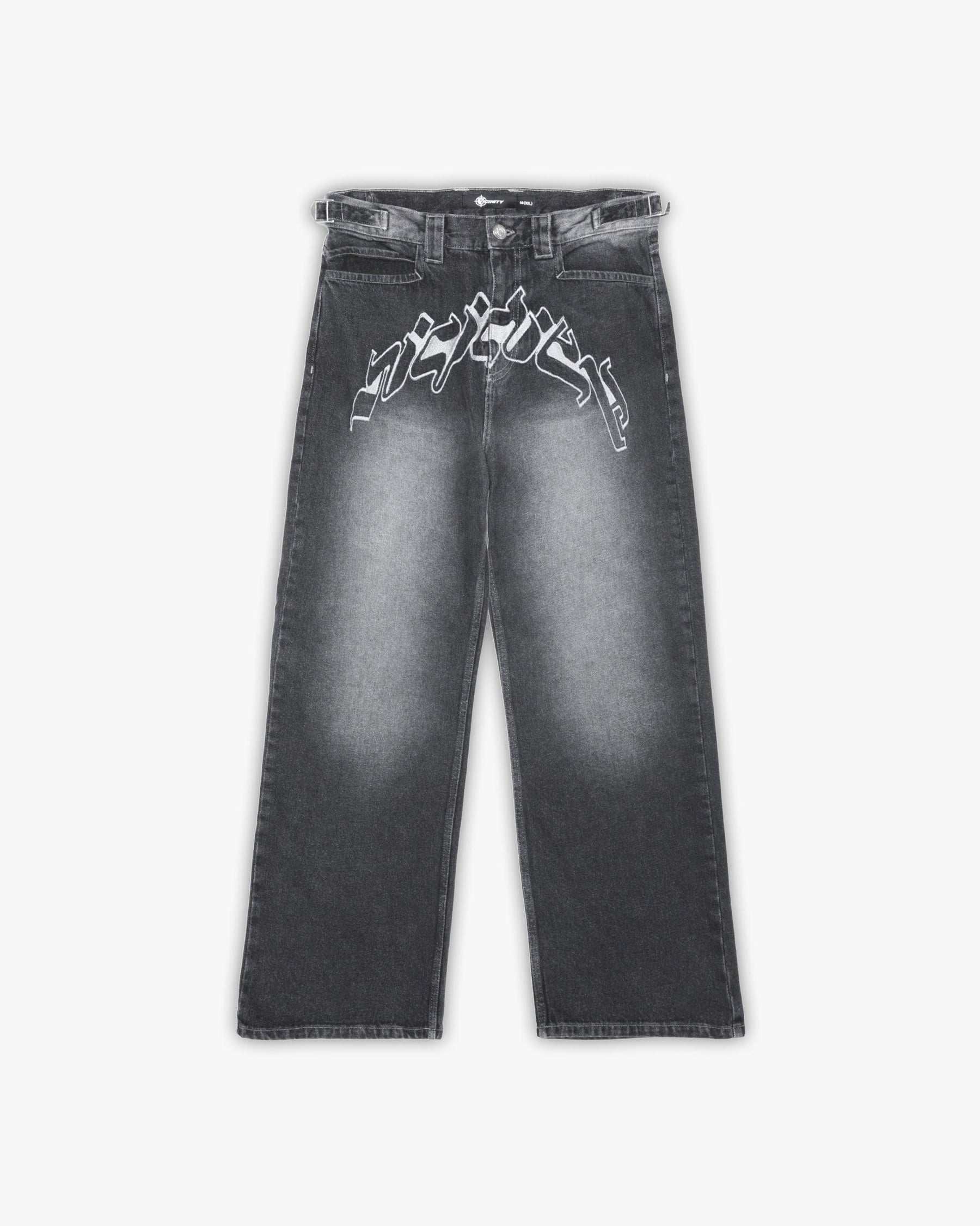 OUTLINED MIRAGE DENIM GREY / WHITE
